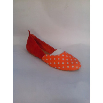 Sepatu wanita Polka Orange